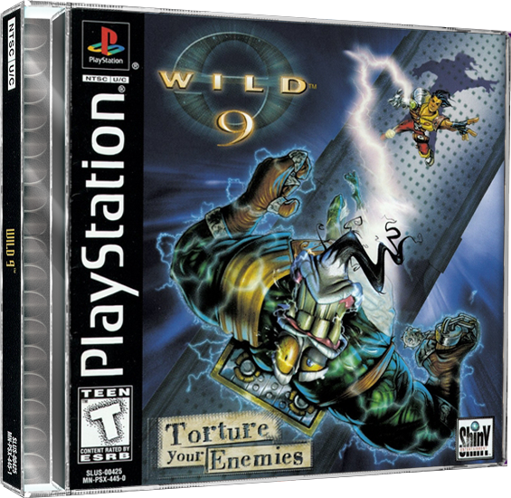 Wild 9 | NTSC | Playstation | PS1 | En | Reproduction Case and Booklet - NO GAME
