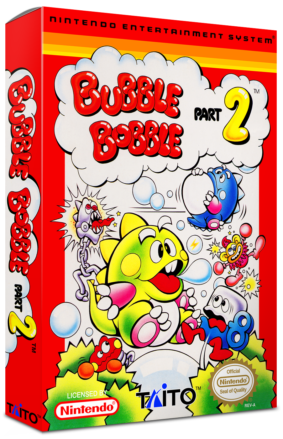 Bubble Bobble Part 2 Reproduction Box