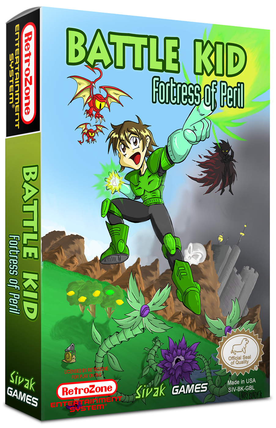Battle Kid Reproduction Box