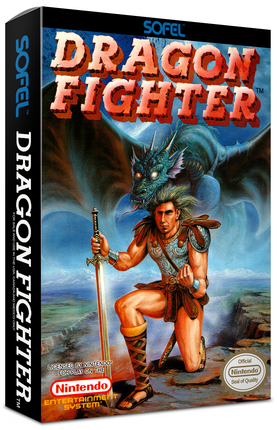 Dragon Fighter Reproduction Box