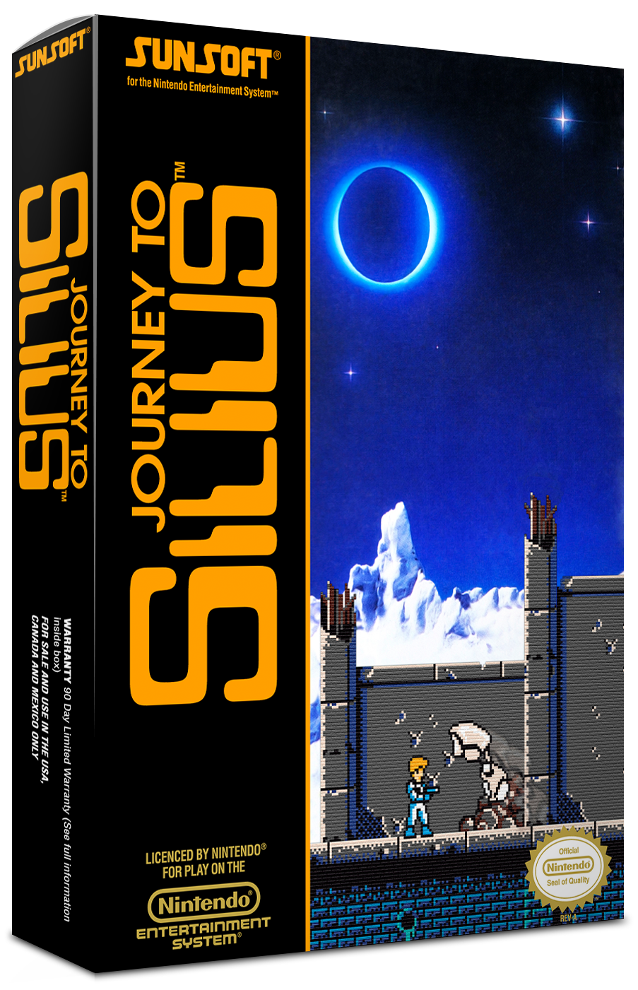 Journey to Silius Reproduction Box