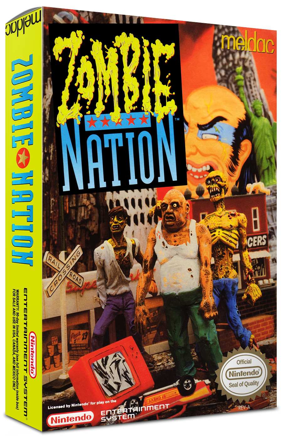 Zombie Nation Reproduction Box