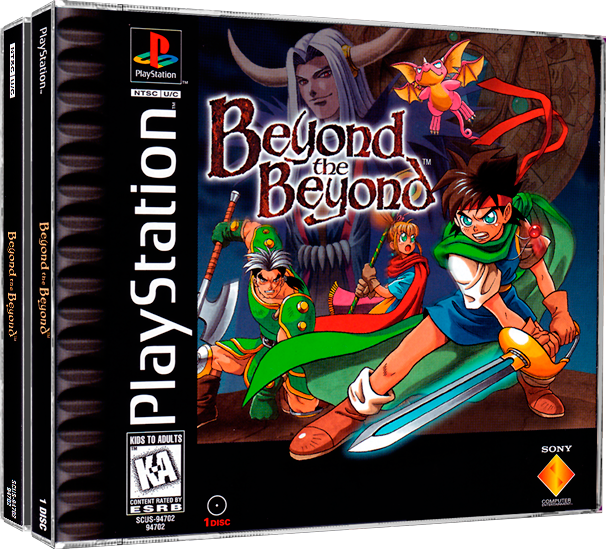 Beyond the Beyond | NTSC | Playstation | PS1 | En | Reproduction Case and Booklet - NO GAME