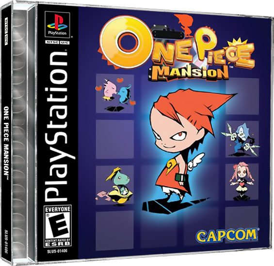 One Piece Mansion | NTSC | Playstation | PS1 | En | Reproduction Case and Booklet - NO GAME