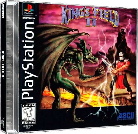 King&#39;s Field 2 | NTSC | Playstation | PS1 | En | Reproduction Case and Booklet - NO GAME