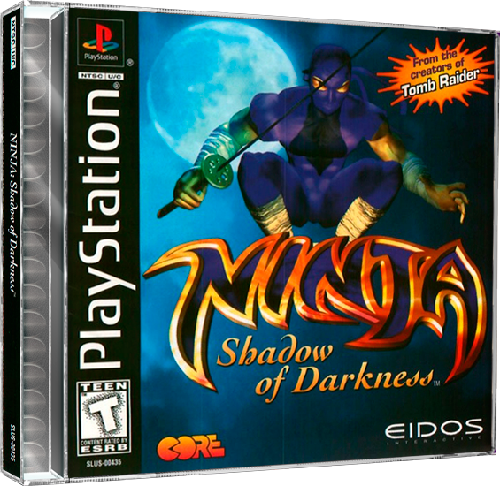 Ninja Shadow of Darkness | NTSC | Playstation | PS1 | En | Reproduction Case and Booklet - NO GAME