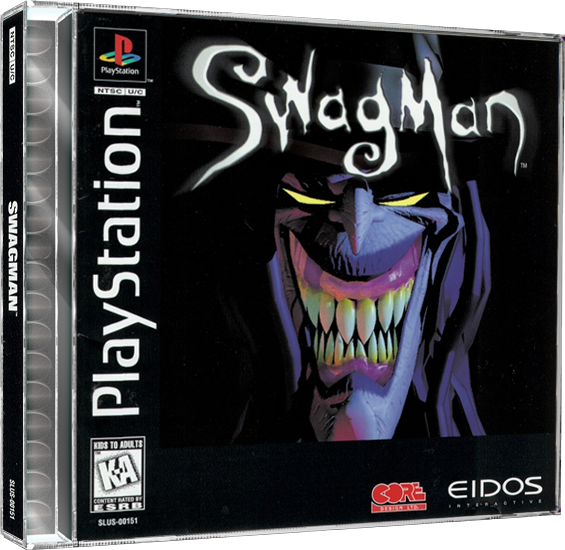 Swagman | NTSC | Playstation | PS1 | En | Reproduction Case and Booklet - NO GAME