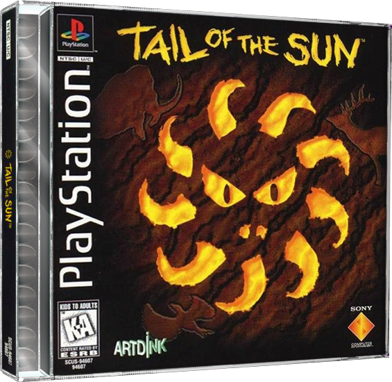 Tail of the Sun | NTSC | Playstation | PS1 | En | Reproduction Case and Booklet - NO GAME