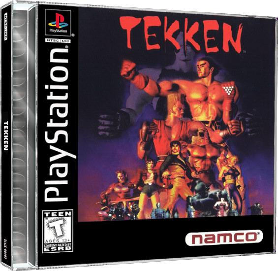 Tekken | NTSC | Playstation | PS1 | En | Reproduction Case and Booklet - NO GAME