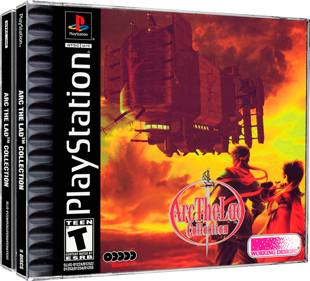 Arc the Lad Collection | NTSC | Playstation | PS1 | En | Reproduction Case and Booklet - NO GAME