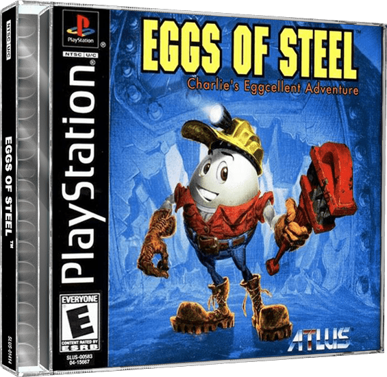 Eggs of Steel | NTSC | Playstation | PS1 | En | Reproduction Case and Booklet - NO GAME
