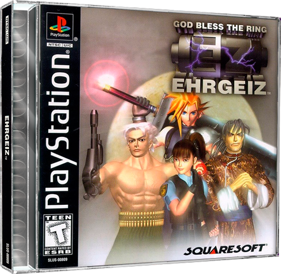 Ehrgeiz God Bless the Ring | NTSC | Playstation | PS1 | En | Reproduction Case and Booklet - NO GAME