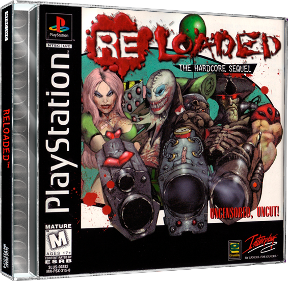 Re-Loaded | NTSC | Playstation | PS1 | En | Reproduction Case and Booklet - NO GAME