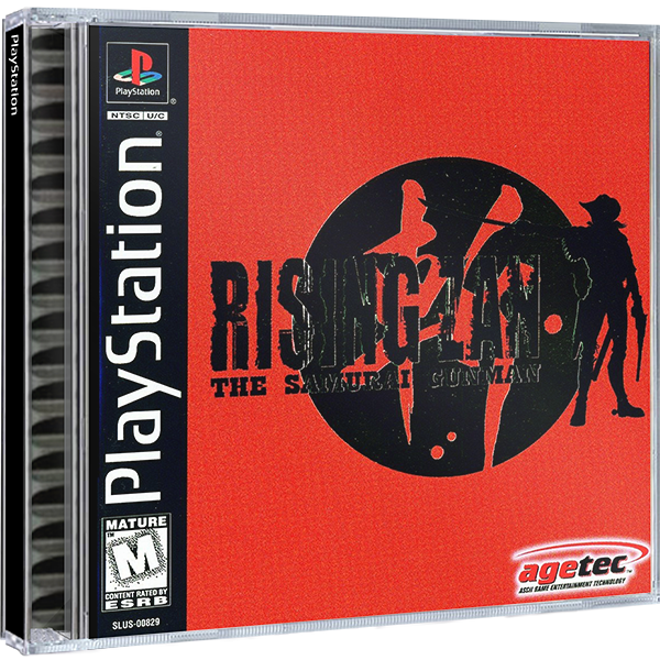 Rising Zan | NTSC | Playstation | PS1 | En | Reproduction Case and Booklet - NO GAME