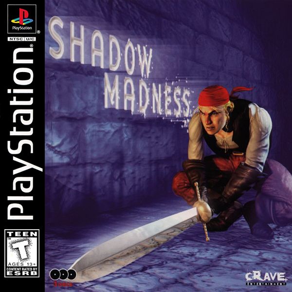 Shadow Madness | NTSC | Playstation | PS1 | En | Reproduction Case and Booklet - NO GAME