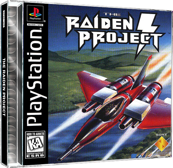 The Raiden Project | NTSC | Playstation | PS1 | En | Reproduction Case and Booklet - NO GAME