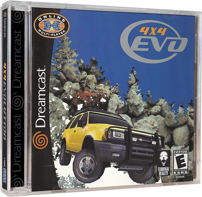 4X4 Evo | NTSC | Dreamcast | DC | En | Reproduction Case and Booklet - NO GAME