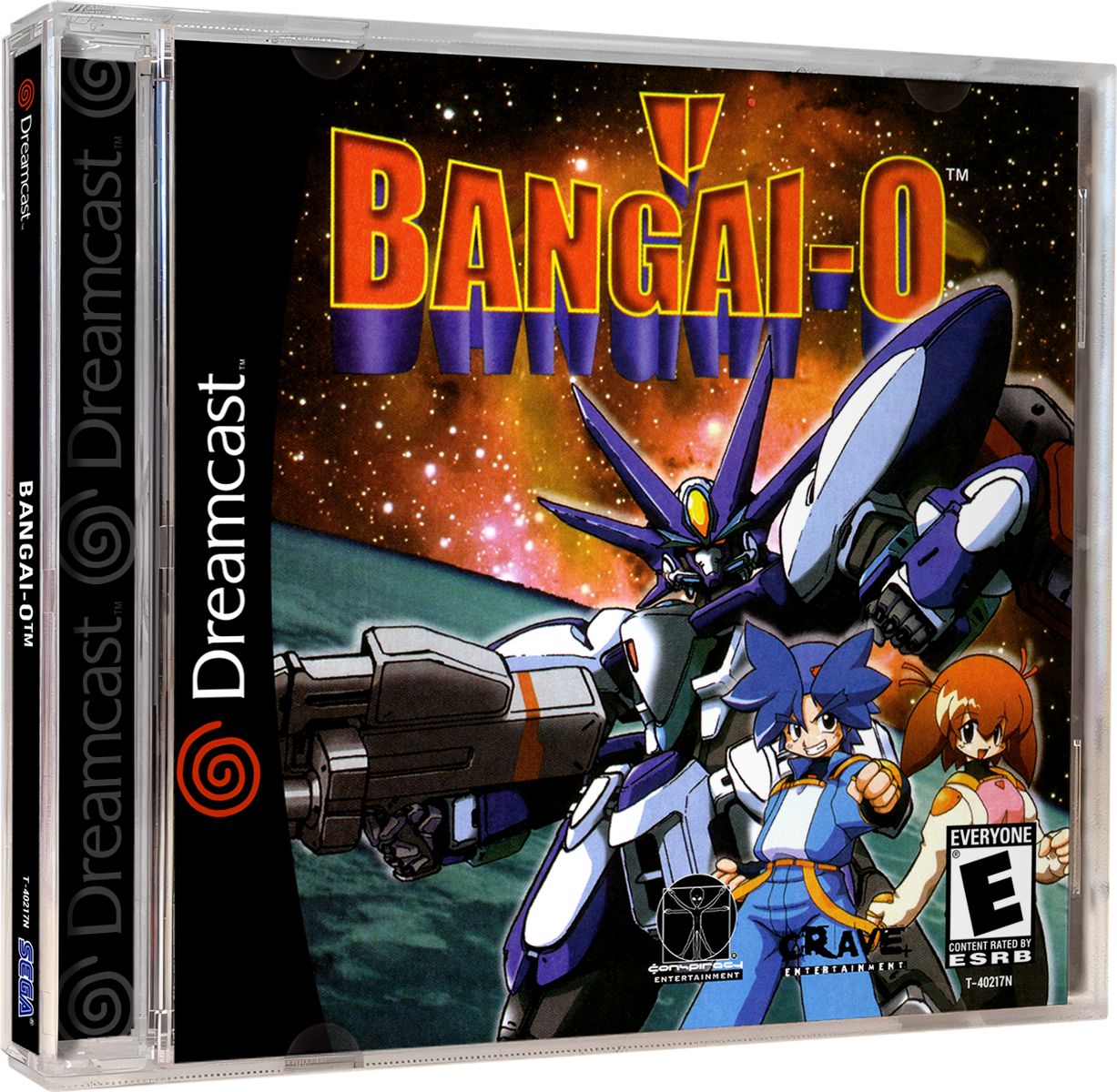 Bangai-O | NTSC | Dreamcast | DC | En | Reproduction Case and Booklet - NO GAME