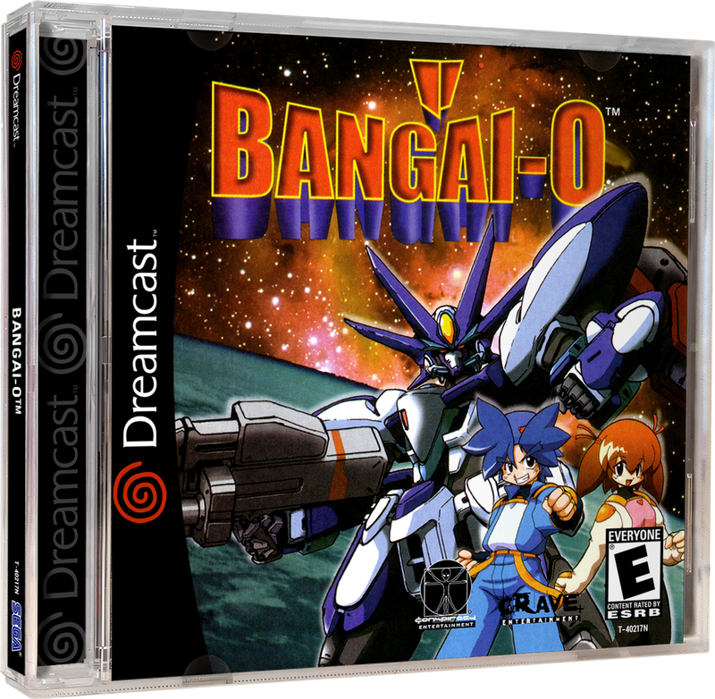 Bangai-O | NTSC | Dreamcast | DC | En | Reproduction Case and Booklet - NO GAME