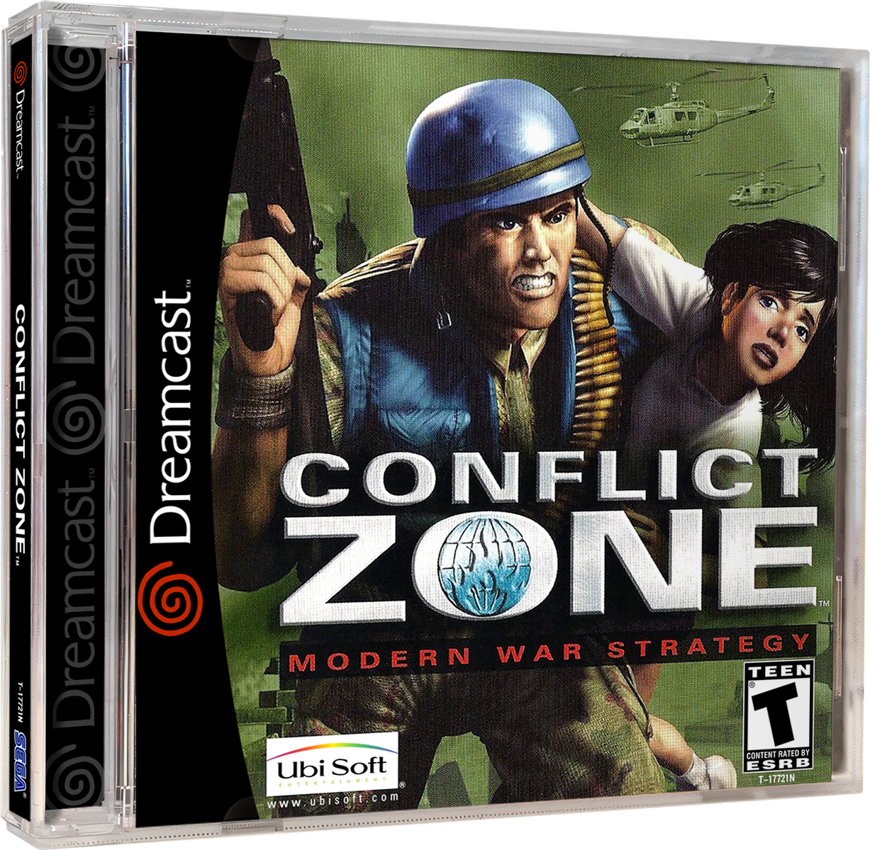 Conflict Zone | NTSC | Dreamcast | DC | En | Reproduction Case and Booklet - NO GAME