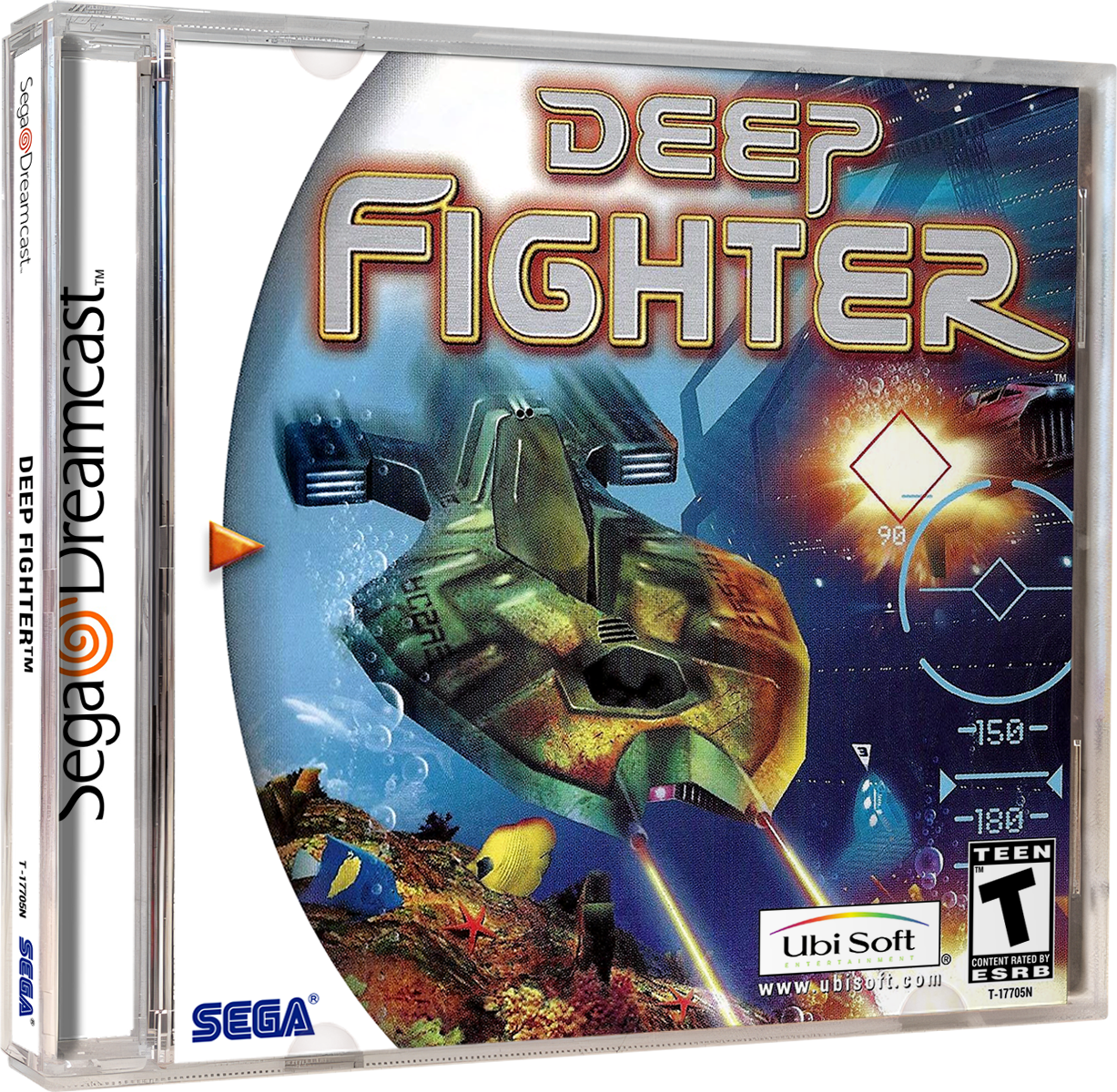 Deep Fighter | NTSC | Dreamcast | DC | En | Reproduction Case and Booklet - NO GAME