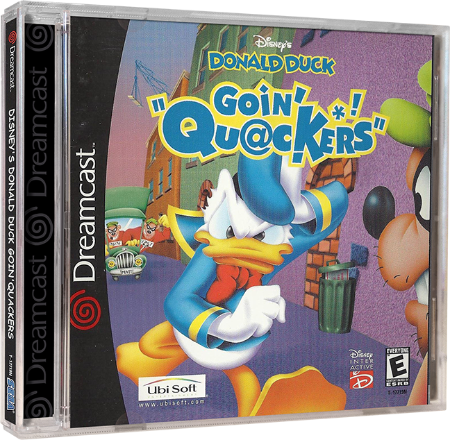 Donald Duck Goin Quakers | NTSC | Dreamcast | DC | En | Reproduction Case and Booklet - NO GAME