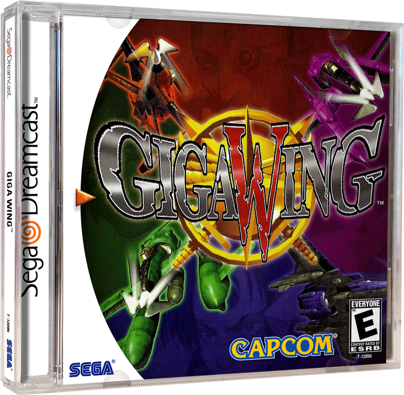 Giga Wing | NTSC | Dreamcast | DC | En | Reproduction Case and Booklet - NO GAME