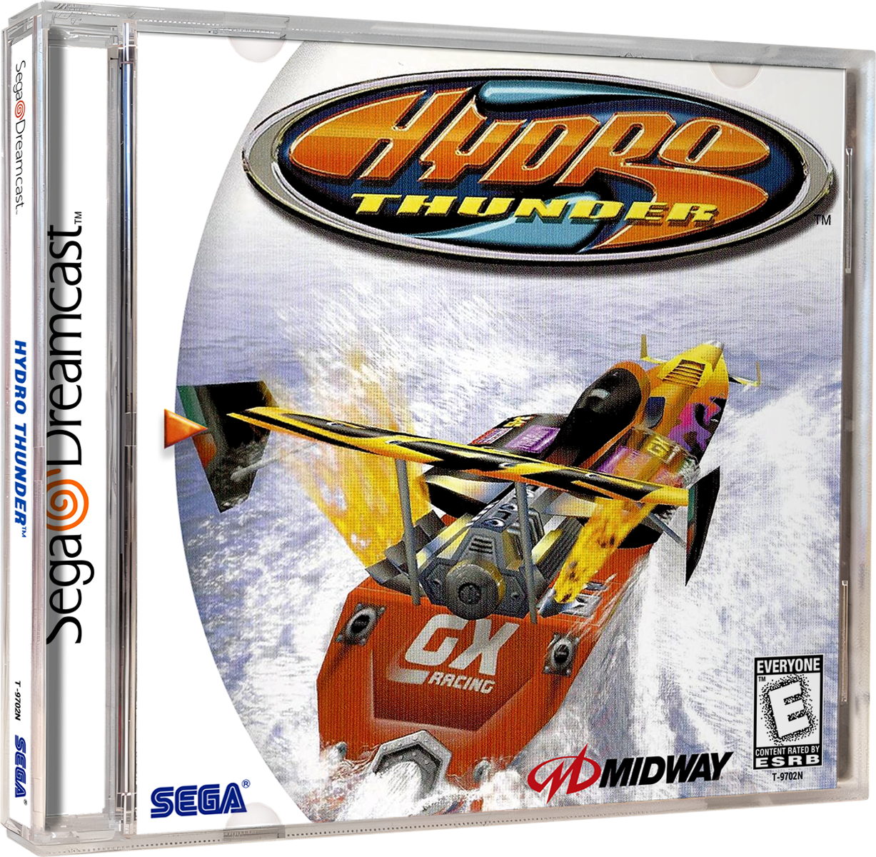 Hydro Thunder | NTSC | Dreamcast | DC | En | Reproduction Case and Booklet - NO GAME