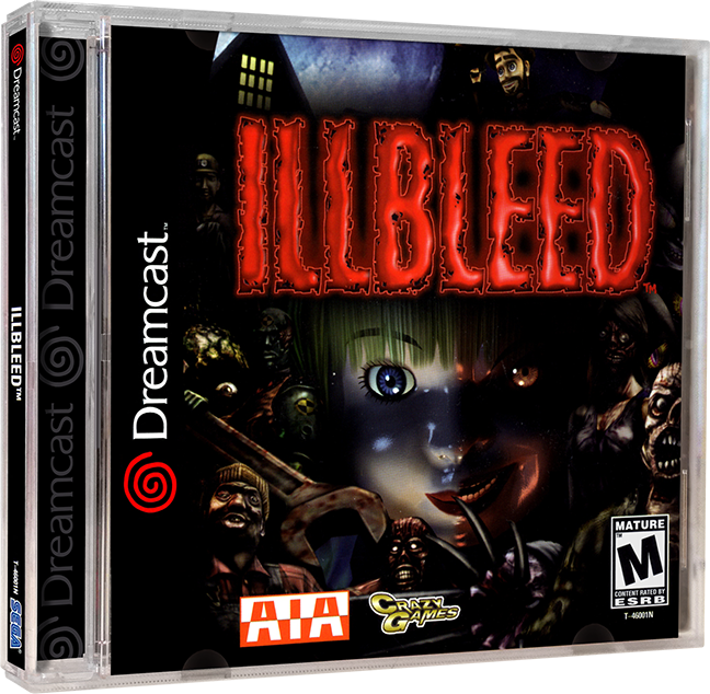 ILLBLEED | NTSC | Dreamcast | DC | En | Reproduction Case and Booklet - NO GAME