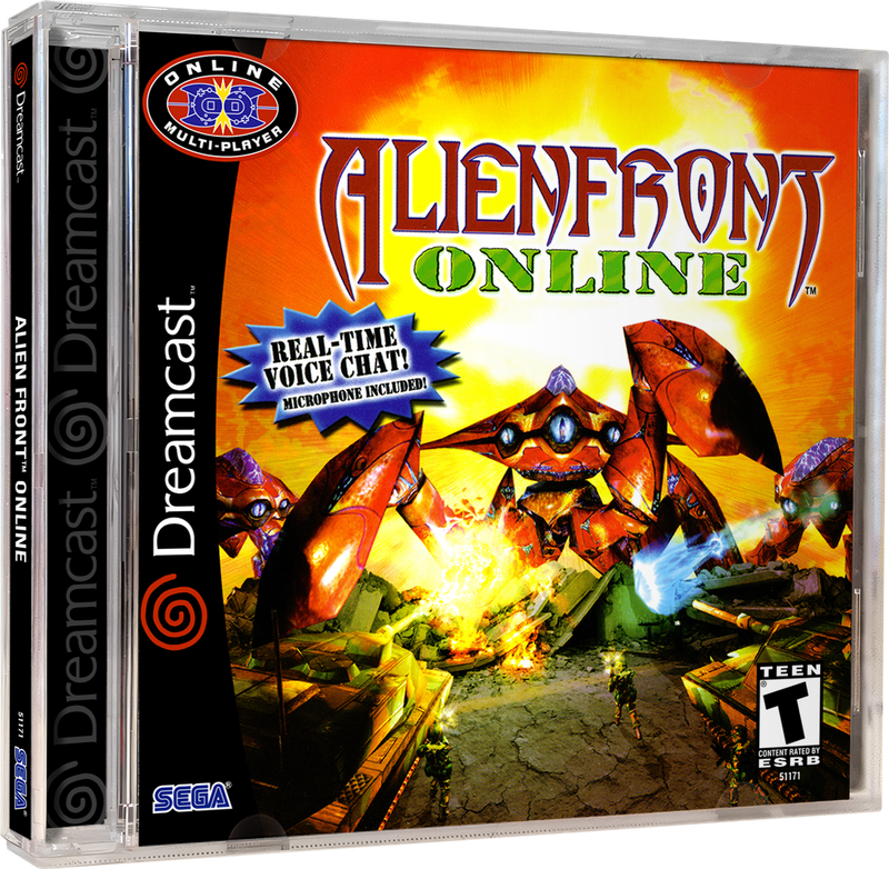 Alien Front Online | NTSC | Dreamcast | DC | En | Reproduction Case and Booklet - NO GAME