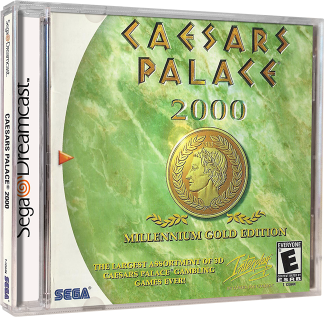 Caesars Palace 2000 | NTSC | Dreamcast | DC | En | Reproduction Case and Booklet - NO GAME