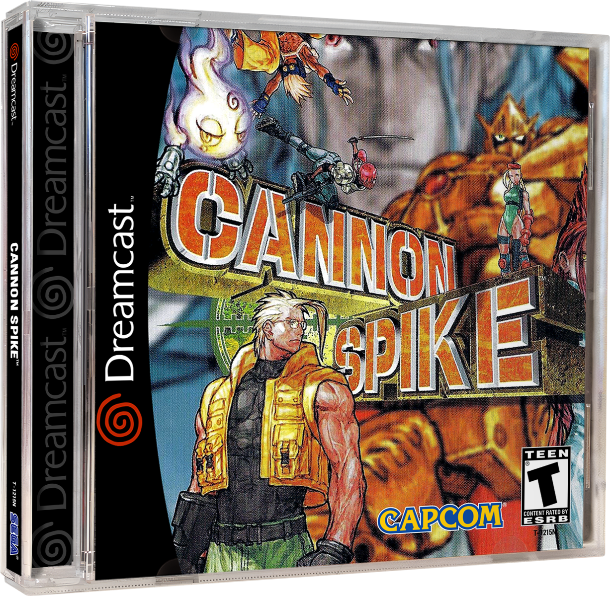 Cannon Spike | NTSC | Dreamcast | DC | En | Reproduction Case and Booklet - NO GAME