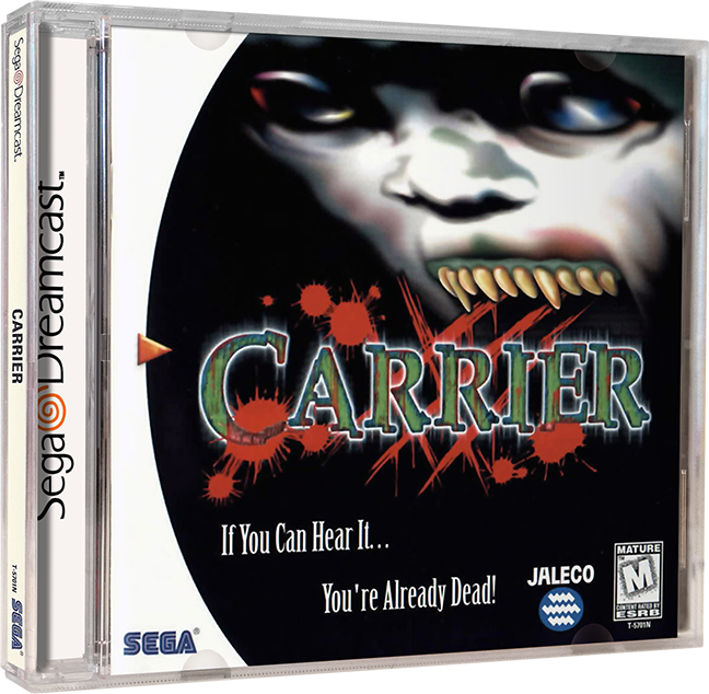 Carrier | NTSC | Dreamcast | DC | En | Reproduction Case and Booklet - NO GAME