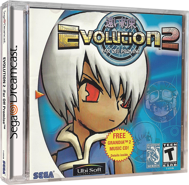 Evolution 2 | NTSC | Dreamcast | DC | En | Reproduction Case and Booklet - NO GAME