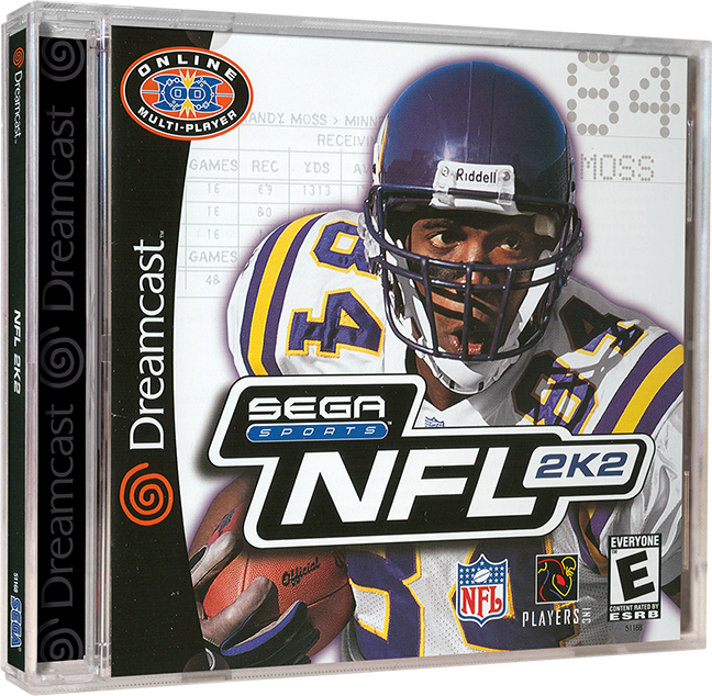 NFL 2K2 | NTSC | Dreamcast | DC | En | Reproduction Case and Booklet - NO GAME