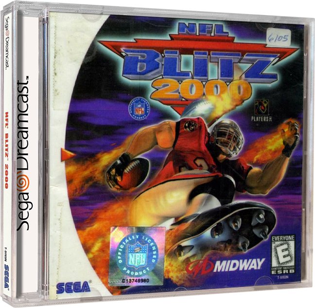 NFL Blitz 2000 | NTSC | Dreamcast | DC | En | Reproduction Case and Booklet - NO GAME