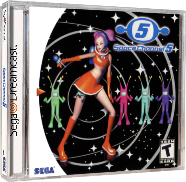 Space Channel 5 | NTSC | Dreamcast | DC | En | Reproduction Case and Booklet - NO GAME