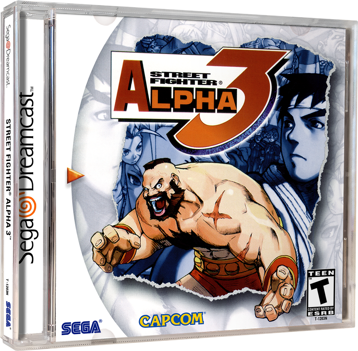 Street Fighter Alpha 3 | NTSC | Dreamcast | DC | En | Reproduction Case and Booklet - NO GAME