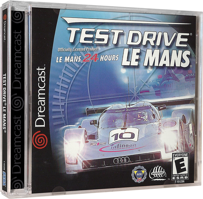 Test Drive LE MANS | NTSC | Dreamcast | DC | En | Reproduction Case and Booklet - NO GAME