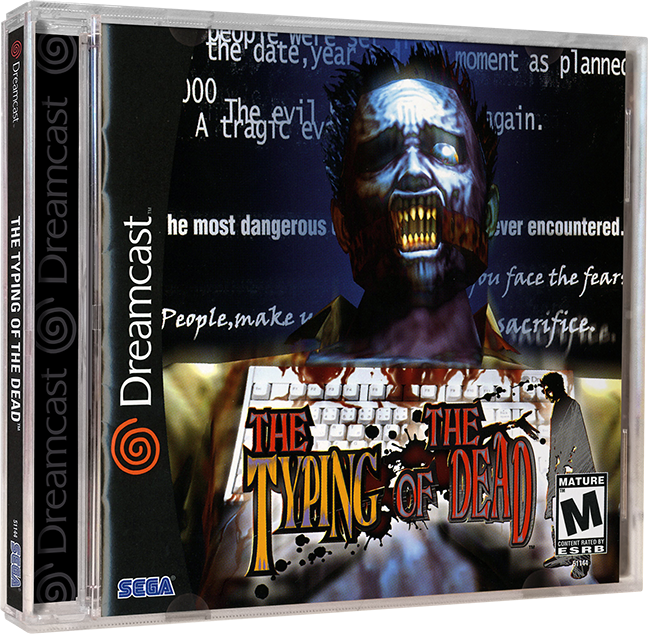 The Typing of the Dead | NTSC | Dreamcast | DC | En | Reproduction Case and Booklet - NO GAME