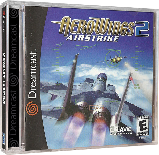 Aerowings 2 | NTSC | Dreamcast | DC | En | Reproduction Case and Booklet - NO GAME