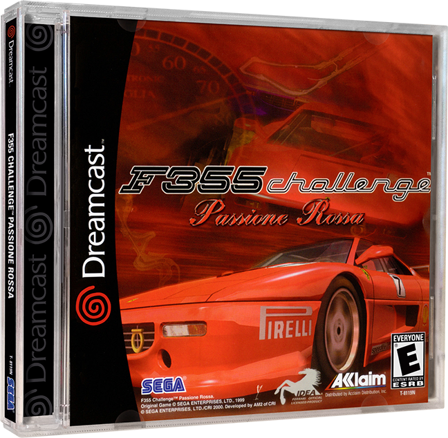 F355 Challenge Passione | NTSC | Dreamcast | DC | En | Reproduction Case and Booklet - NO GAME