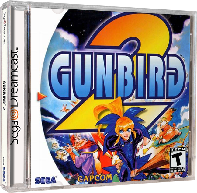 Gunbird 2 | NTSC | Dreamcast | DC | En | Reproduction Case and Booklet - NO GAME