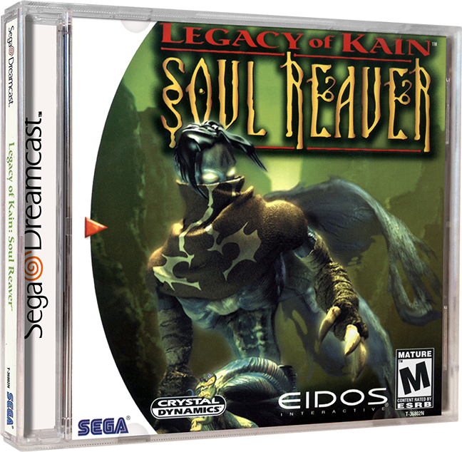 Soul Reaver Legacy of Kain | NTSC | Dreamcast | DC | En | Reproduction Case and Booklet - NO GAME
