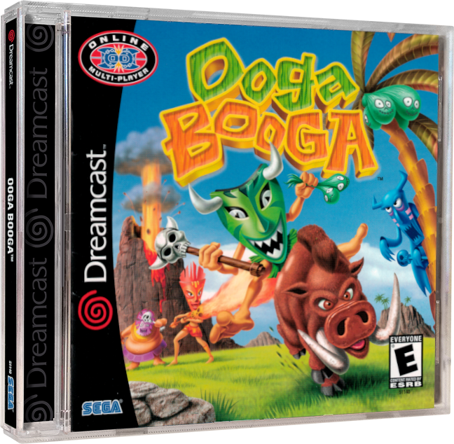Ooga Booga | NTSC | Dreamcast | DC | En | Reproduction Case and Booklet - NO GAME