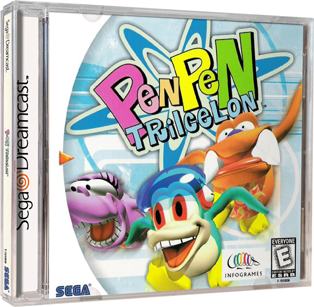 Pen Pen Trilcelon | NTSC | Dreamcast | DC | En | Reproduction Case and Booklet - NO GAME