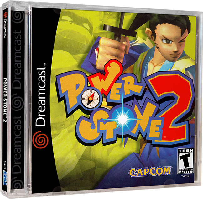 Power Stone 2 | NTSC | Dreamcast | DC | En | Reproduction Case and Booklet - NO GAME