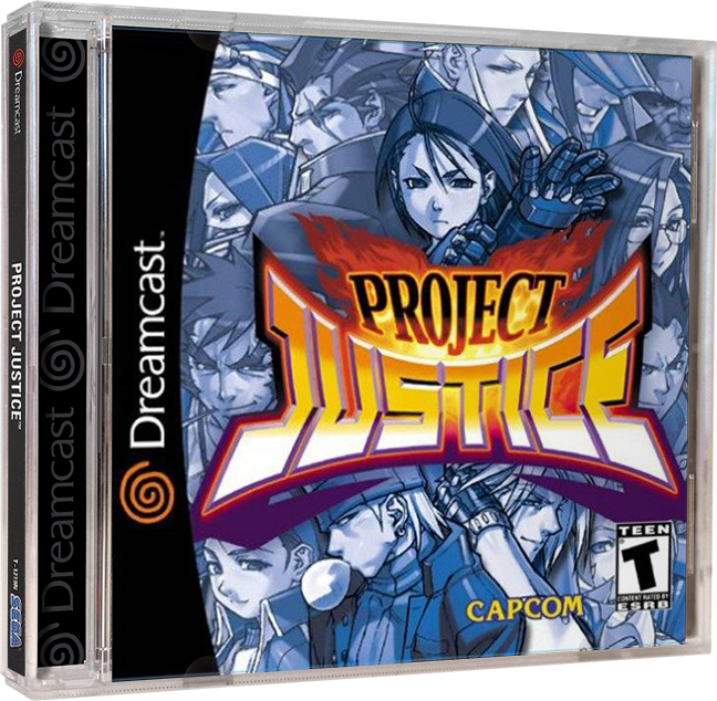 Project Justice | NTSC | Dreamcast | DC | En | Reproduction Case and Booklet - NO GAME