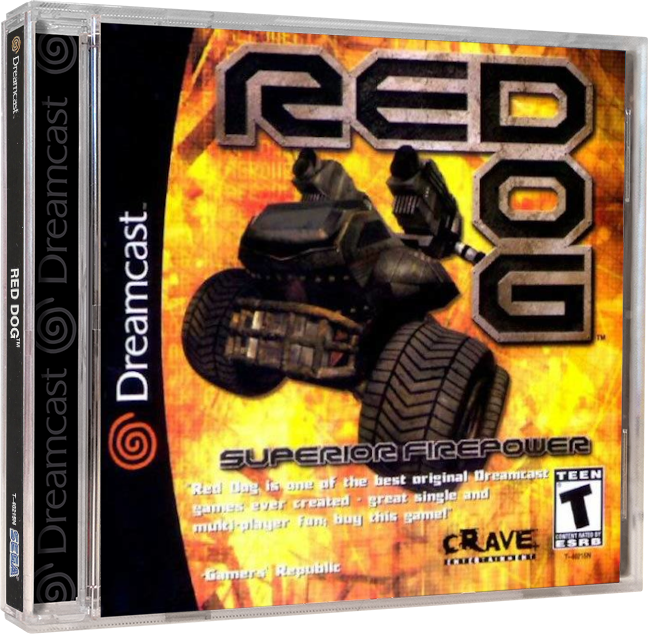 Red Dog | NTSC | Dreamcast | DC | En | Reproduction Case and Booklet - NO GAME