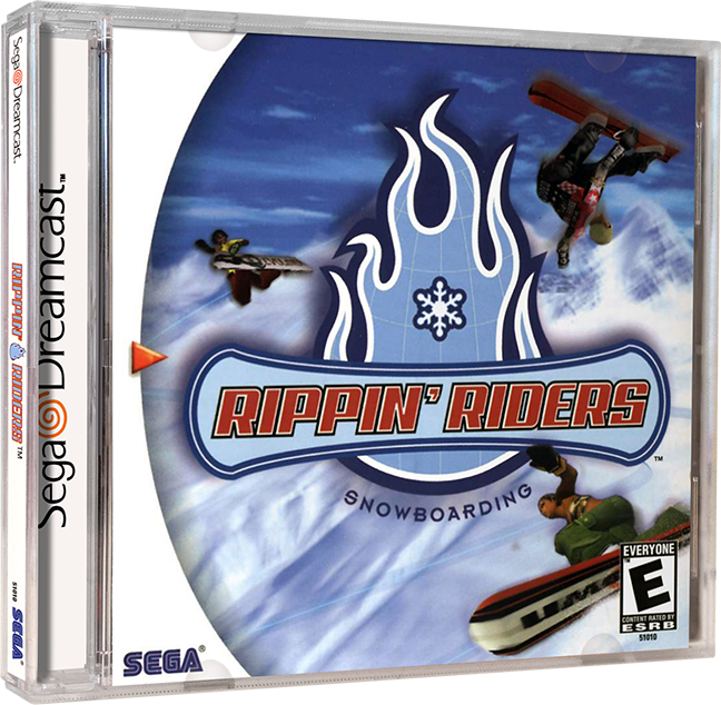 Rippin Riders | NTSC | Dreamcast | DC | En | Reproduction Case and Booklet - NO GAME